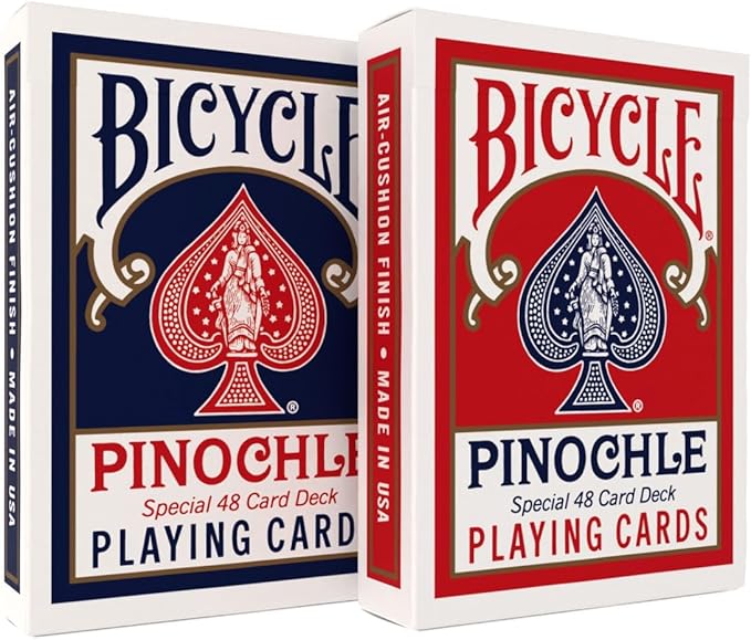 Bicycle Pinochle Playing Cards, Standard Index, 1 Deck