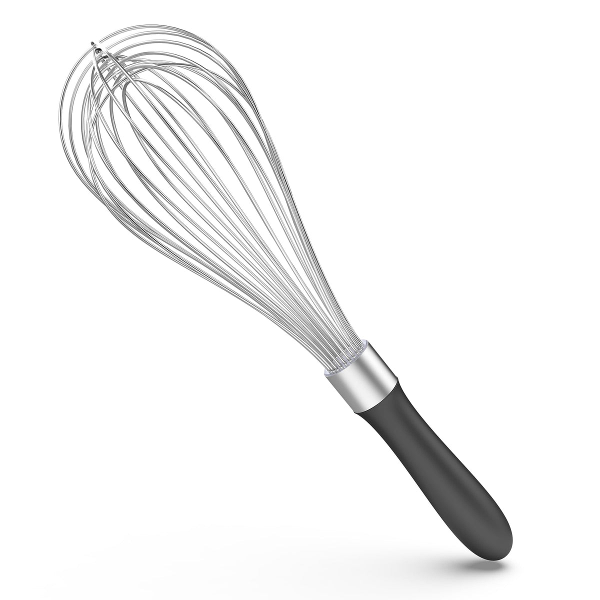 U-Taste Wire Whisk for Cooking, 18/10 Stainless Steel Balloon Wisk,S/Purple