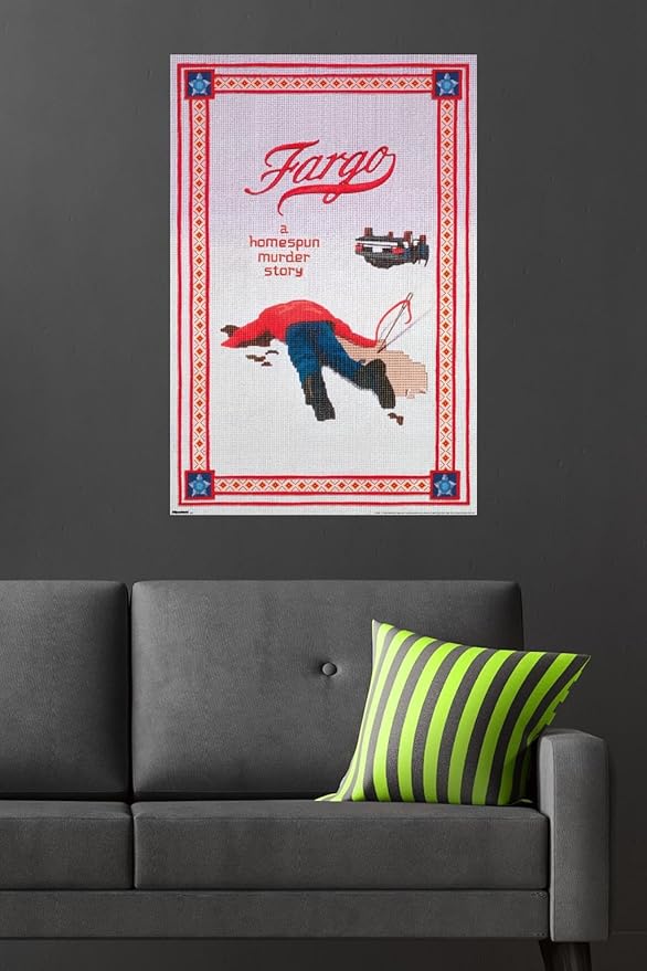 Fargo (1996) - One Sheet Wall Poster, 34L" x 22.4W", Premium Poster & Mount Bundle
