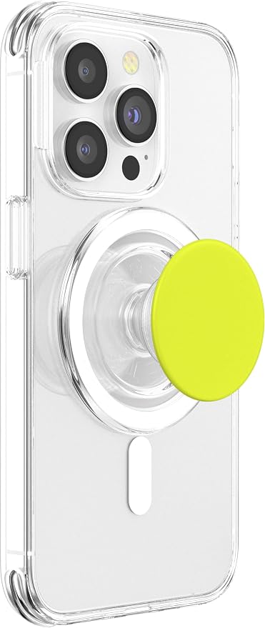 Bright Yellow Solid Color Phone Cute Accessory Light Yellow PopSockets Adhesive PopGrip