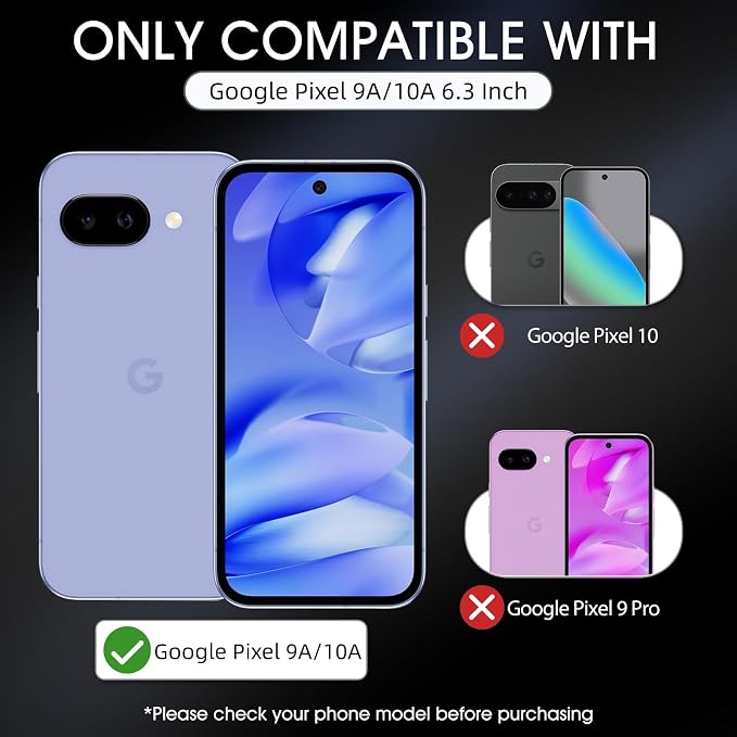 3 Pack Privacy Screen Protector for Google Pixel 10 9H Hardness Anti-Spy Tempered Glass Protection Film Google Pixel 10 6.3 Support Fingerprint Reader Anti-Scratch Case Friendly