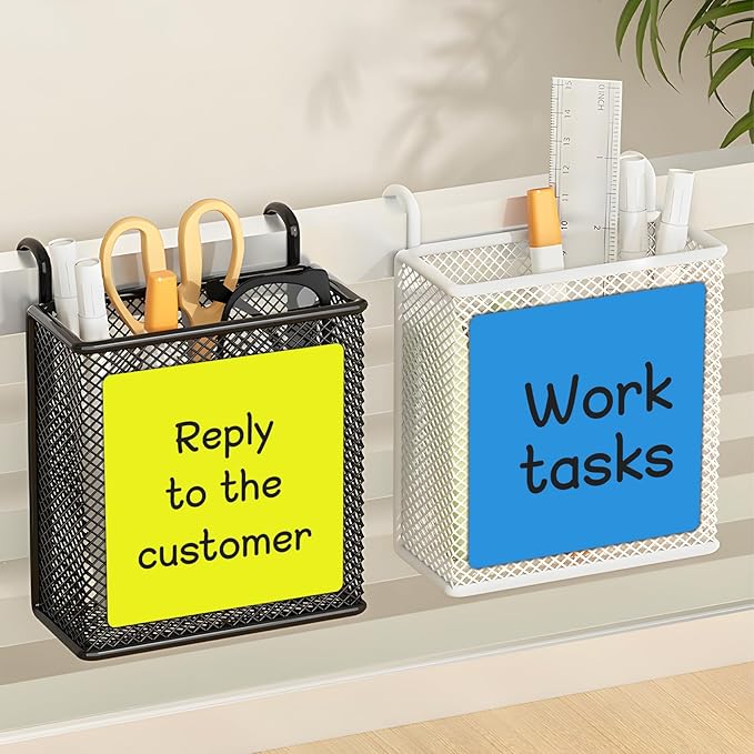 Reusable Magnetic Sticky Notes 3x3 Inch - 36 Pack Dry Erase Whiteboard Magnets for Teachers Classroom, Colorful Fridge Stickers for Refrigerator, Office,Whiteboard