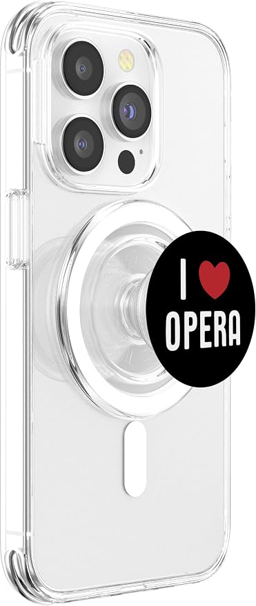 I Love Opera Gift PopSockets Adhesive PopGrip