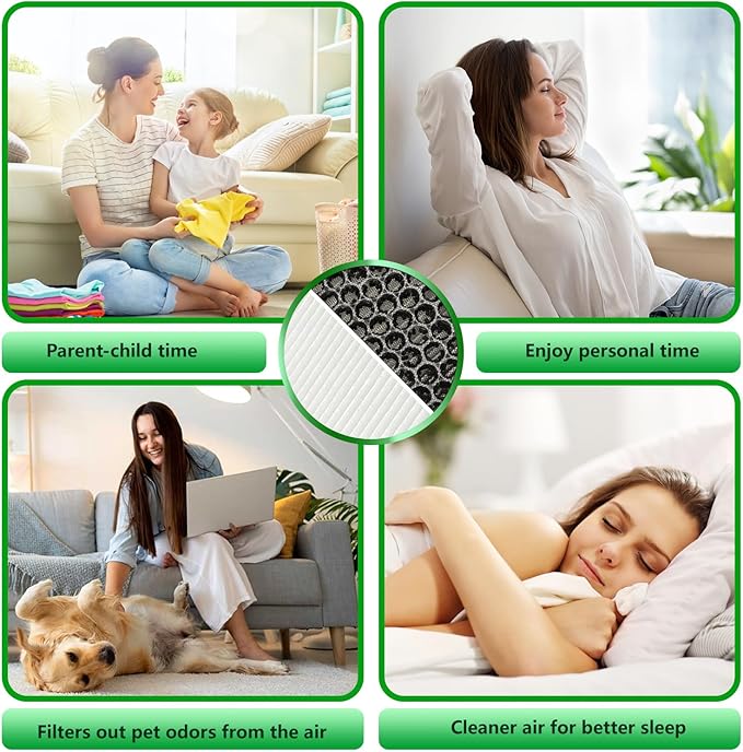 JF999 FilterS Compatible with Jafända JF999 Air Purifiers, H13 Filter,