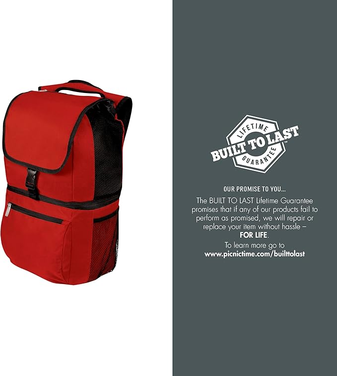 Picnic TIME NFL Zuma Backpack Cooler, Soft Cooler Backpack, Lunch Cooler