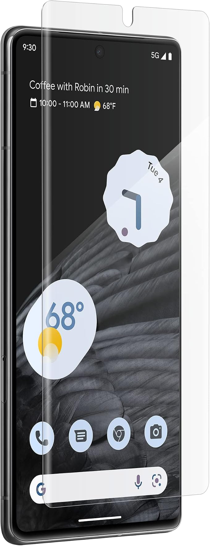ZAGG InvisibleShield Glass Elite Screen Protector for Google Pixel 7 - Easy to Install 5X Stronger