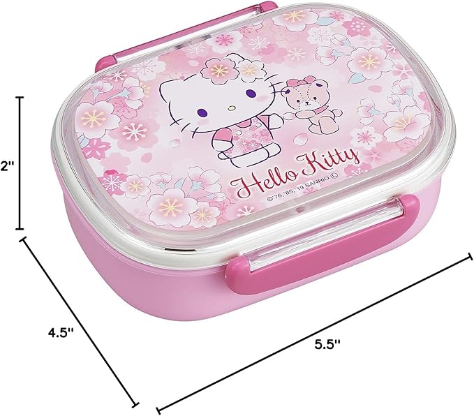 OSK PCR-7 Hello Kitty Sakura Lunch Box with Middle Core