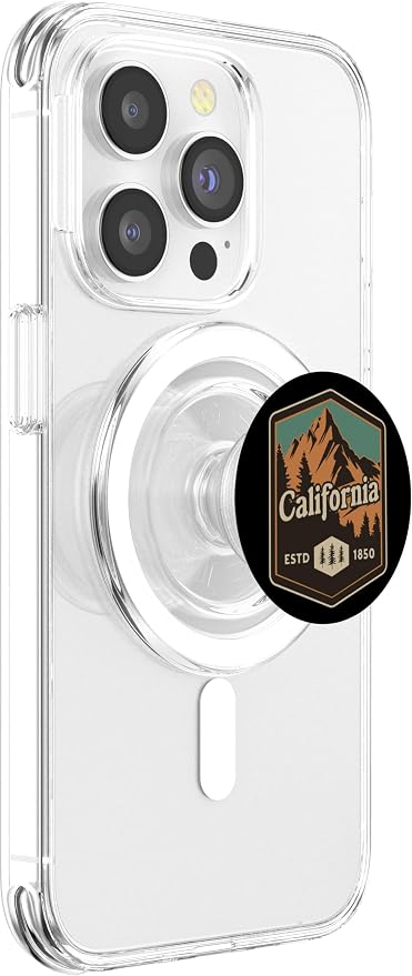 California PopSockets PopWallet for MagSafe