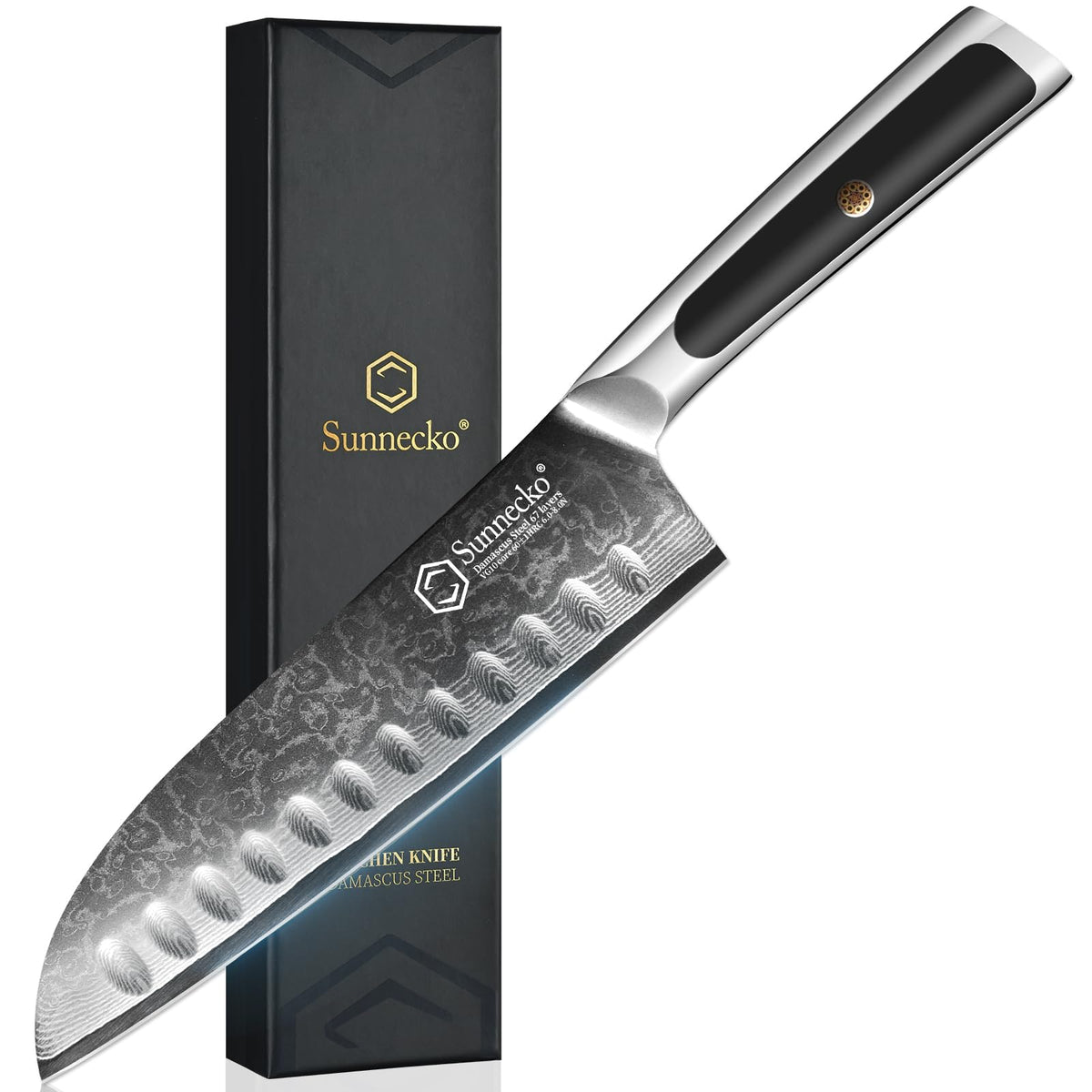 3.5 Inch Paring Knife, 67-Layer Damascus Knife VG-10 Blade