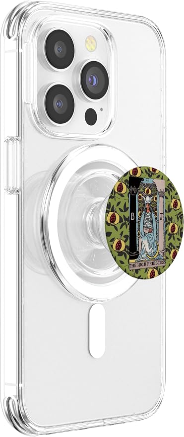 Tarot Card High Priestess for Tarot Card Reader Psychic PopSockets Adhesive PopGrip