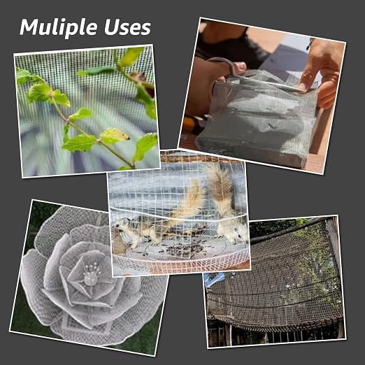 4 Pack 11x14 Inch Wire Mesh, 20 Mesh Stainless Steel Mesh, Never Rust Sturdy