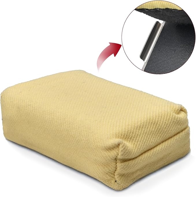 Steam Grill Brush-Grill Brush Bristle Free,Reinforced Grill Cleaner Scraper, Aramid Fiber Twill Pads,Replaceable Head Barbecue Grill Cleaner Brush,Heat-Resistant Twill Pads & Steam Cleaning Tool