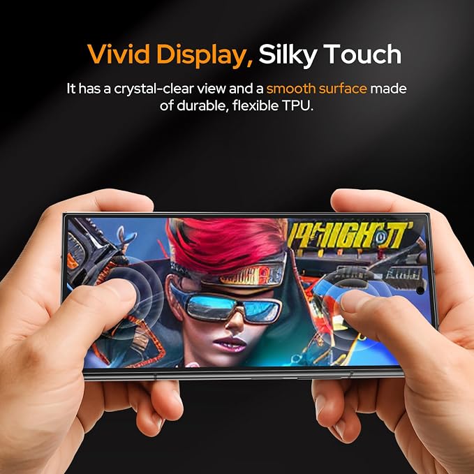 KCT AlignGuard Pro Screen Protector for Galaxy Z Fold 8 Ultra & Z Fold 7 | 2 Inside + 2 Front Flexible Film Auto Alignment Auto Repair Bubble Free High Sensitivity