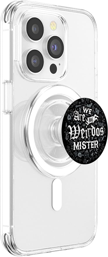 We Are The Weirdos - Witchcore - Distressed Goth Symbols PopSockets Adhesive PopGrip