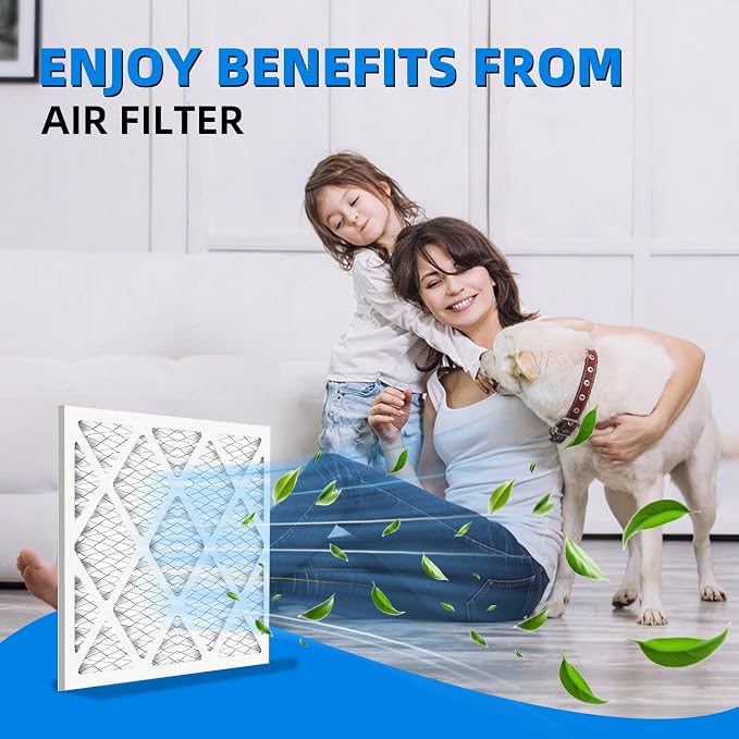 14x25x1 Air Filter, MPR 1200 & FPR 7, MERV 11 Pleated Air Filter