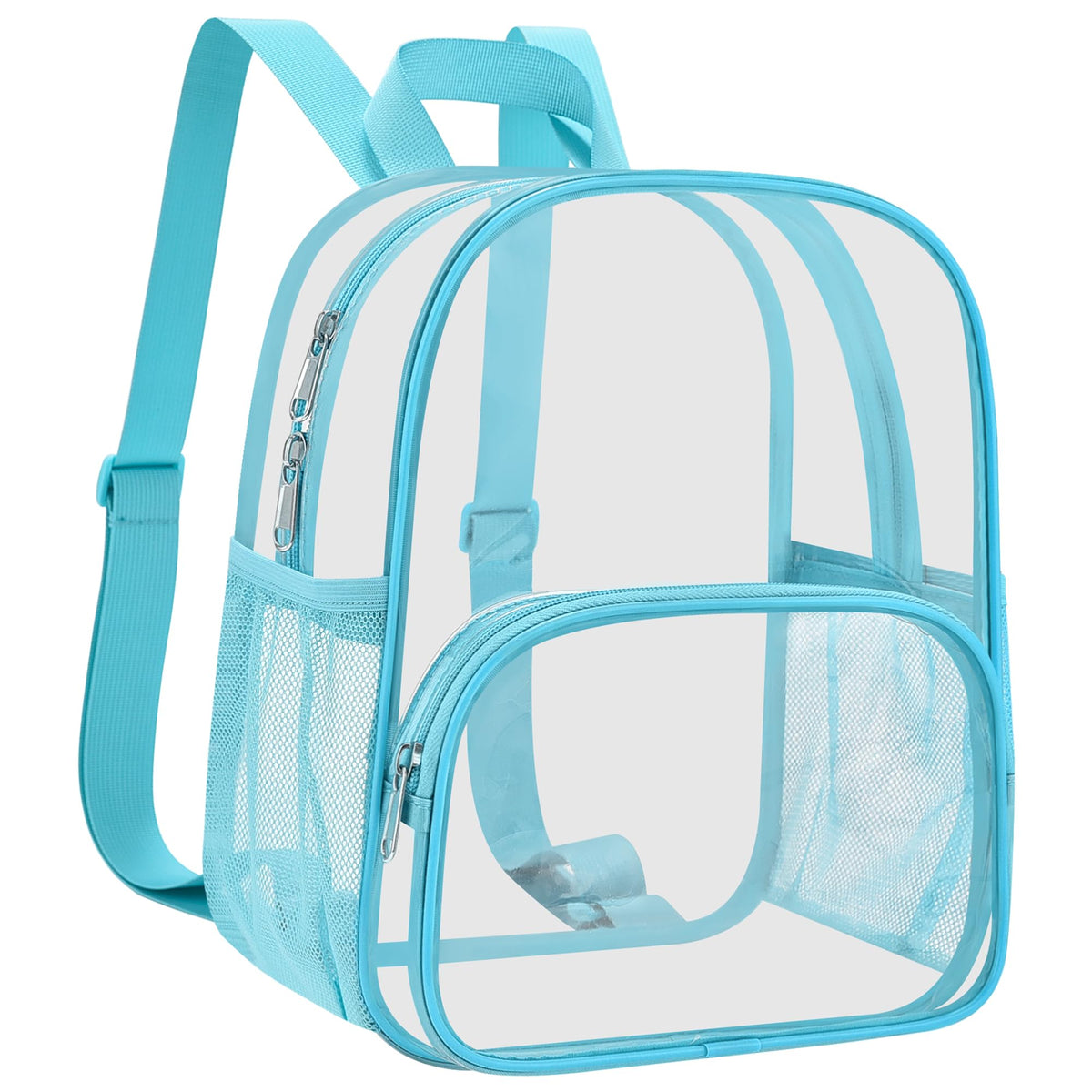 USPECLARE Clear Backpack for Stadium Events Small Clear Backpack 11.5x9.5x6 for Concert Sport Events Work Travel