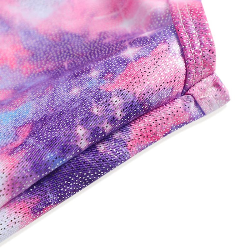 Leotards for Girls Gymnastics 3t 4t Dance Outfit Toddler KId Child Athletic Dance Wear Shiny Purple Hotpink Butterfly Biketard (Butterfly Hotpink, 4-5T)