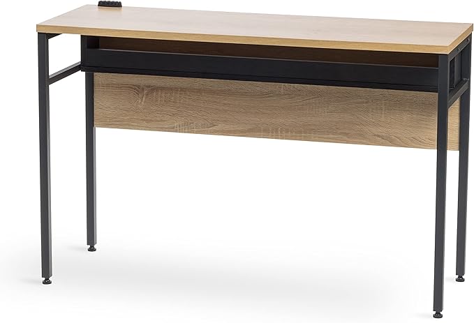IRIS USA Computer Desk with Cable Organizer and Cable Tray