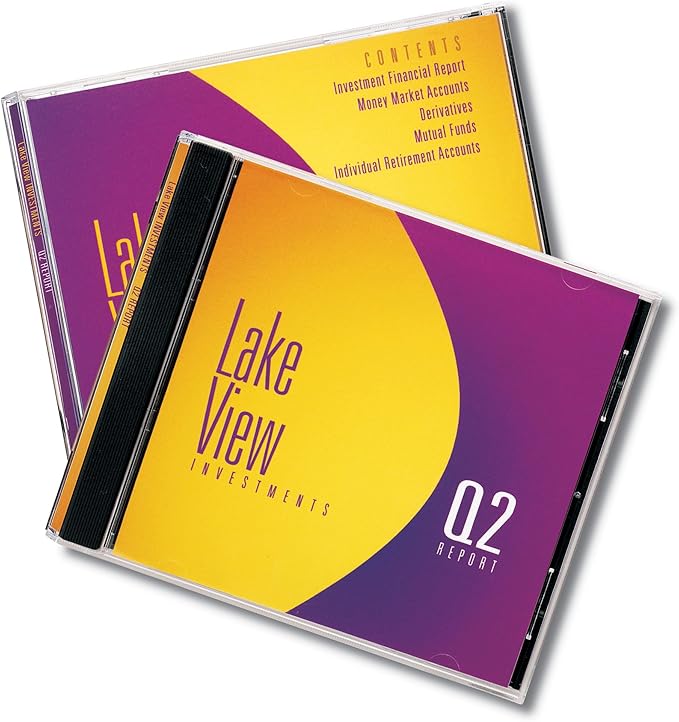 Avery Printable CD Jewel Case Inserts, Matte White, Laser & Inkjet Printer Compatible, 20 Standard and Slimline Inserts, Ideal for CDs, DVDs, Presentations, Portfolios, and More (8693) (Pack of 5)