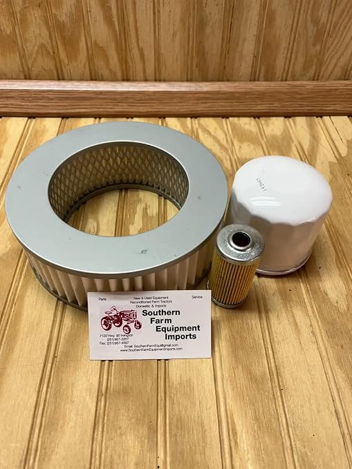 Complete Filter Kit for Yanmar Tractor Models: YM195, YM2000D
