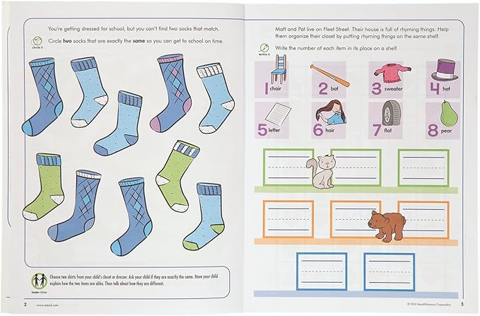 Mead 1st Grade Problem Solving Workbook, 10 x 8-Inches, 96 Pages (48028)