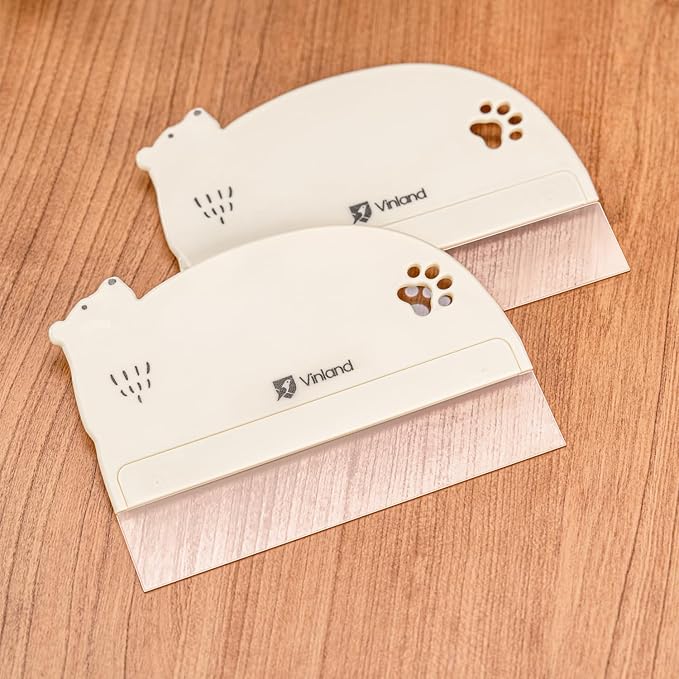 1 Pcs Cake Smoother Scraper, Cake Decorating Supplies, Food-Grade Transparent Flexible PE Plastic Cake Scraper - Designed for bread and cake decoration (4 pcs Scrapers Included, Non-Installable)
