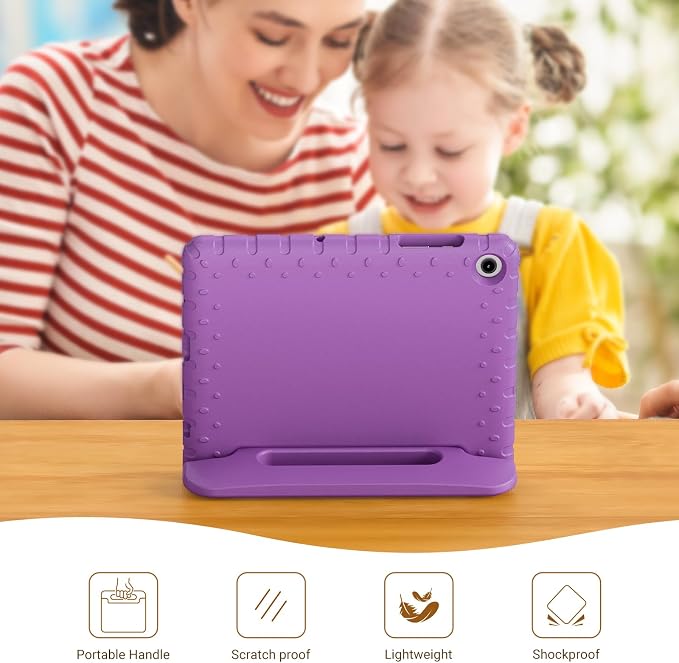 Kids Case for Samsung Galaxy Tab A11+A9+ Shockproof StandBlack | Shockproof EVA MaterialDesigned for Samsung Galaxy Tab A11 Plus 2025/A9 Plus 2023 11 TabletAdjustable handle stand