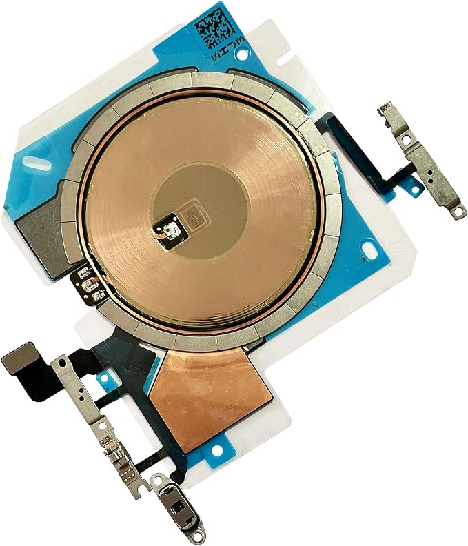 Wireless Charging Chip NFC Coil Assembly with Flashlight Volume Flex Cable replacment for iPhone 14 pro Max 6.7 inch