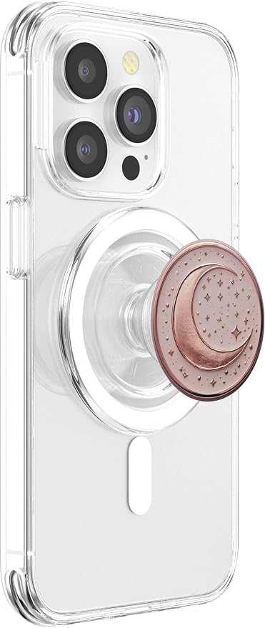 Crescent Moon with Stars Design PopSockets Adhesive PopGrip