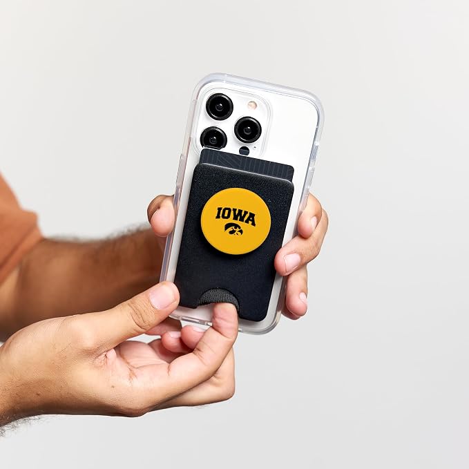 Iowa Hawkeyes | NCAA University of Official | OCIMPIO003 PopSockets PopGrip for MagSafe