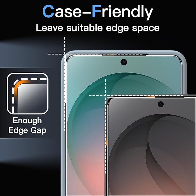 JETech Matte Screen Protector for Samsung Galaxy S26 Ultra 2-Pack | Anti-Glare 9H Tempered Glass Anti-Fingerprint Smooth Touch 10-Second Easy Installation Case-Friendly