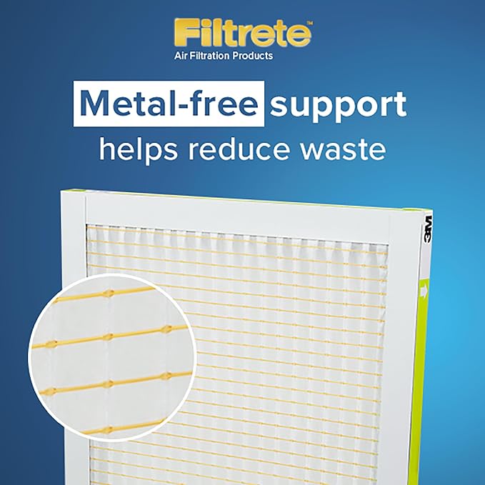 Filtrete 20x30x1 AC Furnace Air Filter, MERV 8, MPR 700, Tough on Pollen