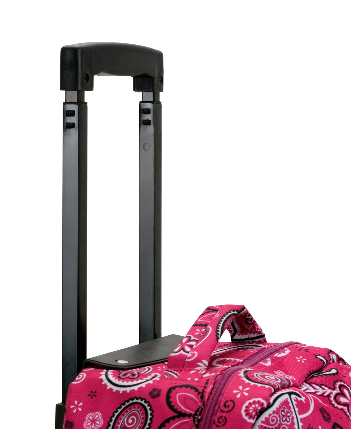 Rockland Double Handle 17" Rolling Backpack, Bandana