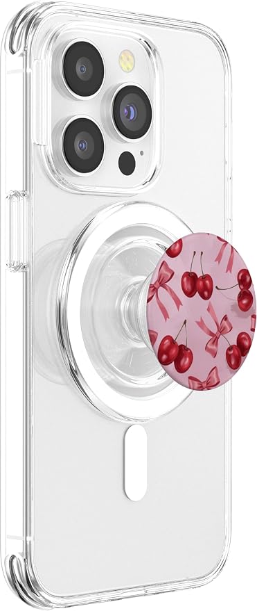 Cute Pink Cherry PopSockets Adhesive PopGrip