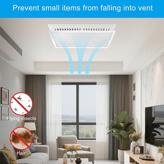 4 Packs Floor Register Vent Cover, Stone & More