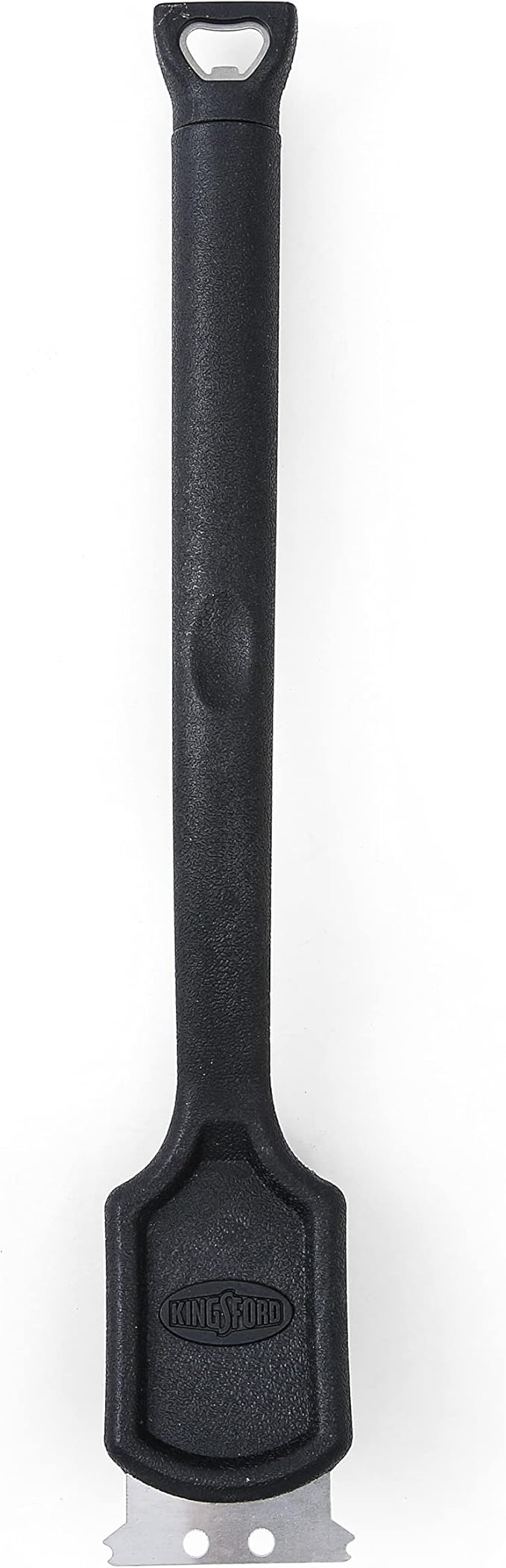 Kingsford Grill Cleaning Brush with Scraper and Bottle Opener, 17 Inch