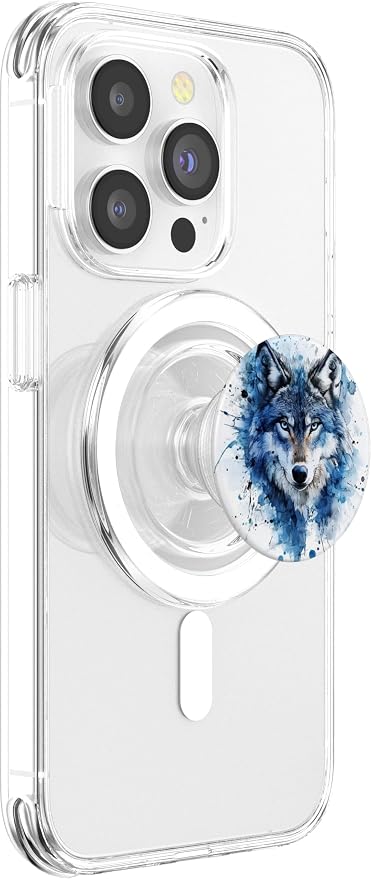 Wolf Lover Wolf Pack Wolfgang Wildlife Animal Wolves PopSockets Adhesive PopGrip