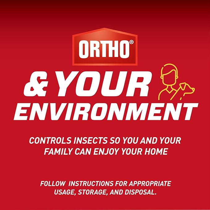 Ortho Home Defense Insect Killer for Indoor & Perimeter2 and Refill Bundle: Long Lasting Bug Barrier, Kills Ants, Roaches, Spiders, 1 gal.