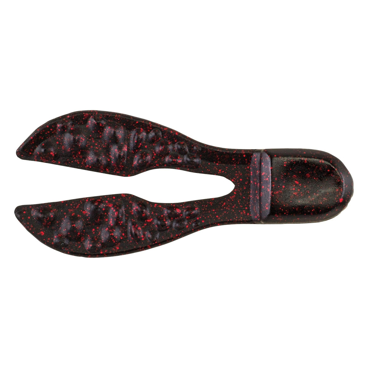 Berkley Powerbait Meaty Chunk Fishing Bait, 2.75", 8Count, Black Red Fleck, Meaty Chunk, 2.75"
