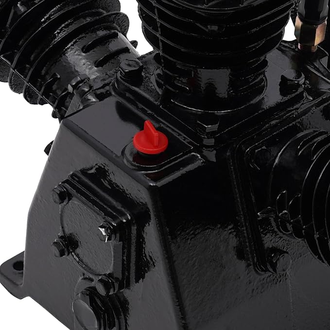 Air Compressor Pump Head, 12 CFM 3 Cylinder 4 HP Replacement Air Compressor