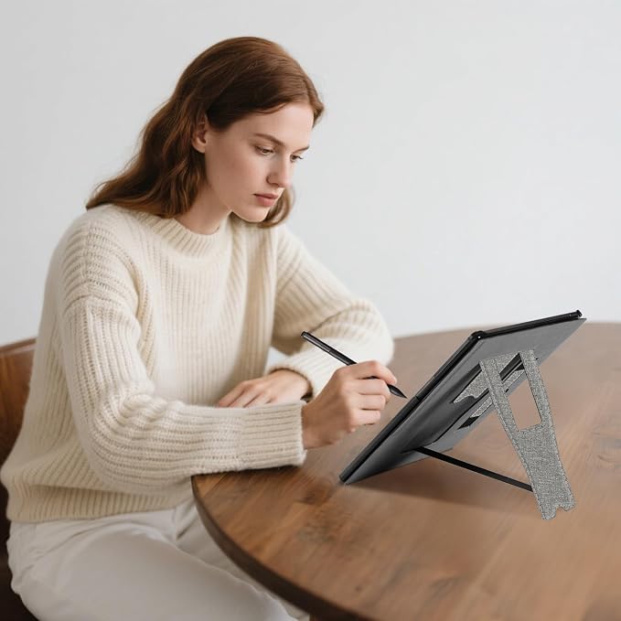 CoBak Stand Case for Remarkable Paper Pro Tablet 11.8 with Hand Strap | Auto Sleep/Wake Folio Lightweight Protective Cover with Pen Holder and Nibs Holder for 11.8 inch 2024 Released (Notebook)