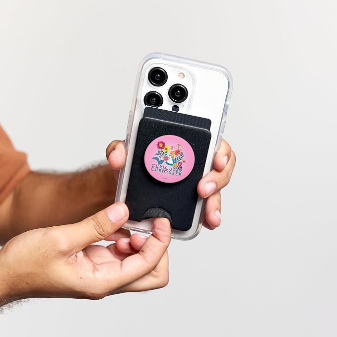 Disney Alice in Wonderland Curiouser & Curiouser Pink PopSockets Adhesive PopGrip