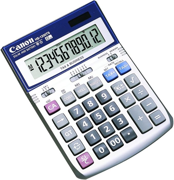 Canon HS-1200TS Desktop Calculator (7438A003AA)