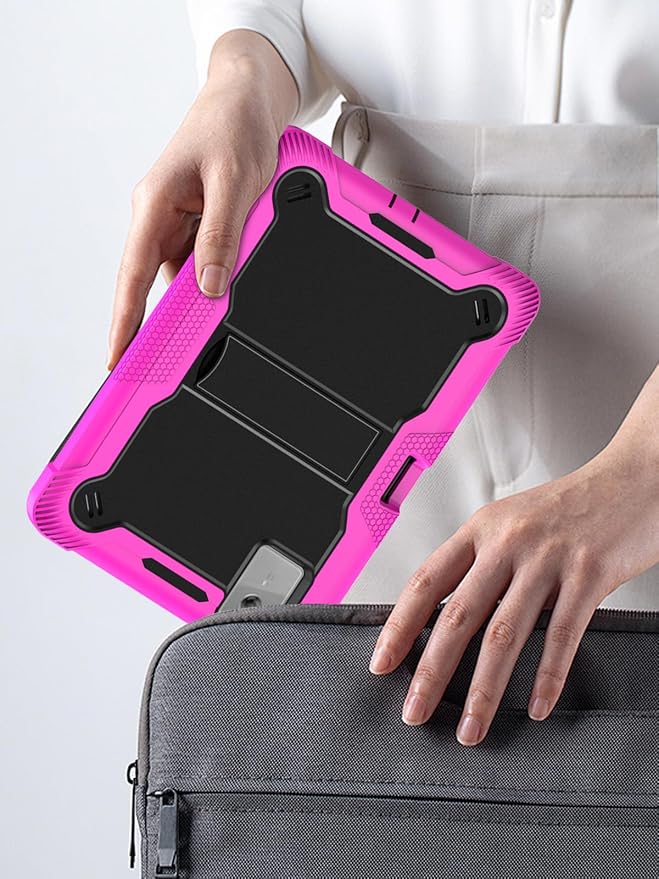 for Lenovo Idea Tab Plus/Tab K12(12.1 Inch) Android Tablet Protective caseShockproof Lightweight Silicone Protective Cover with StandChild-Friendly ProtectionEasy to Clean DesignBlack