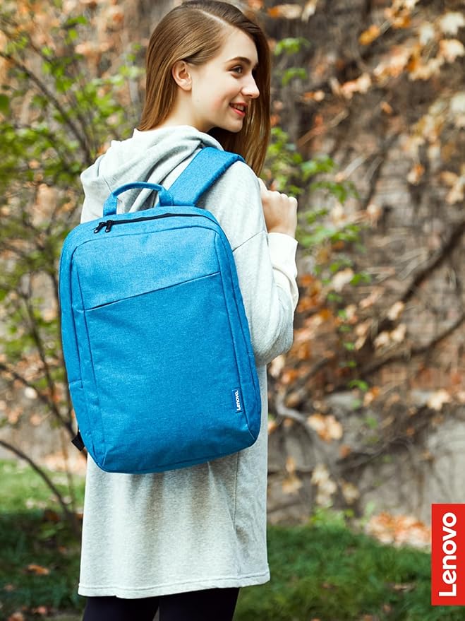 Lenovo Casual Laptop Backpack B210 - 15.6 inch - Padded Laptop/Tablet Compartment - Durable and Water-Repellent Fabric - Lightweight - Blue