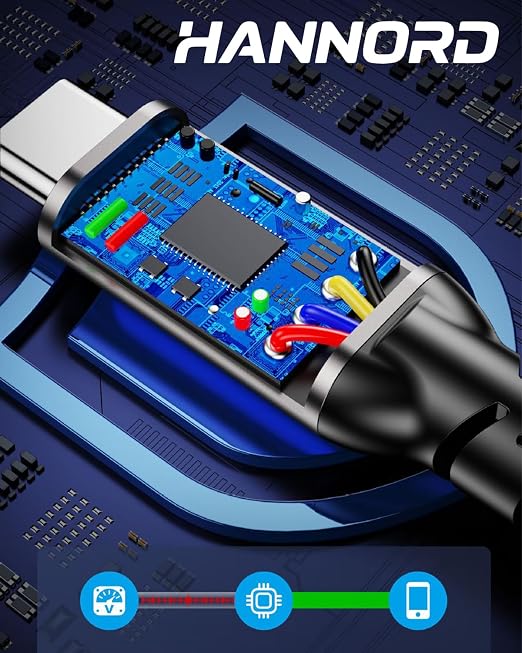 USB-C Cable 10Gbps3.3Ft 2-PackUSB3.2 Gen2 Data Sync Transfer60W 20V 3A Fast ChargerNylon-BraidedAluminum Plugs USB-AtoC Cord for Samsung Galaxy S24/S23Android AutoiPhone 15/15Pro/16/16Pro