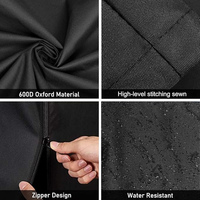 ZJYWSCH Cover for Pit Boss 2-Burner Ultimate Lift-Off Griddle PB2BGD2 Grill, Heavy Duty Waterproof PitBoss 2B Ultimate Griddle Cover