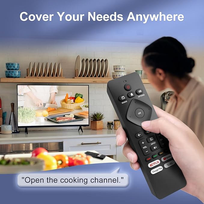 Voice Remote Control for Philips-TV-Remote-Replacement,for Philips Google Smart TVs URMT26CND002