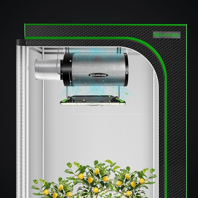 MELONFARM 4 inch Air Carbon Filter Smelliness Control
