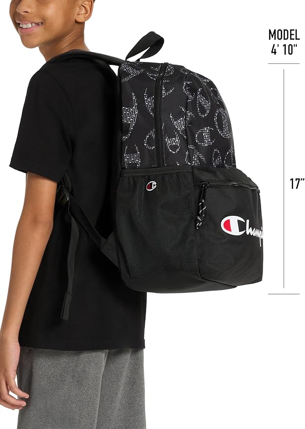 Champion Merit Backpack, Black Combo, OS